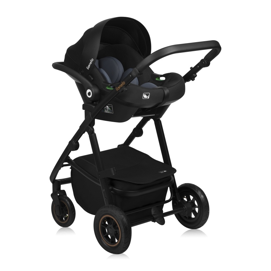 Lionelo - Combi-kinderwagen 3-in-1 AMBER PLUS Beige Sand