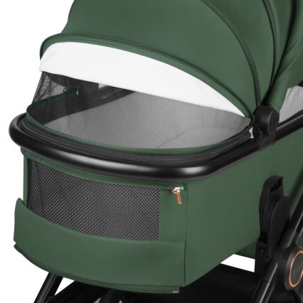 Lionelo - Combi-kinderwagen 3-in-1 LAYLA Groen Bos