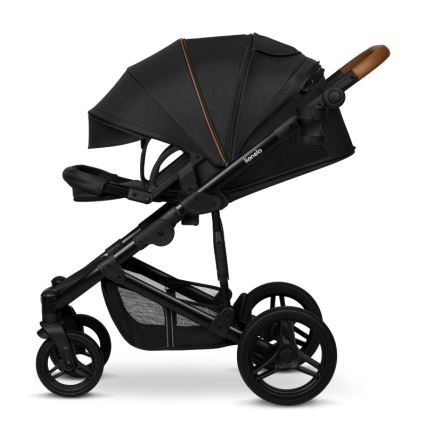 Lionelo - Combi-kinderwagen 3-in-1 MARI TOUR Black Onyx