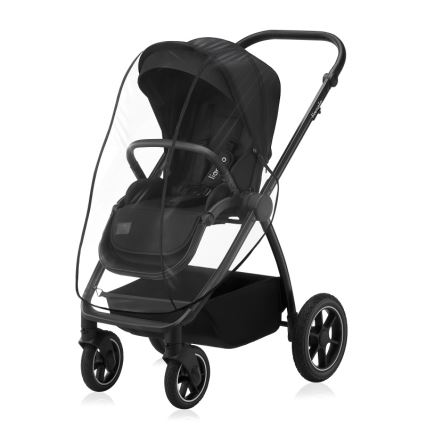 Lionelo - Combi-kinderwagen 3-in-1 MERIL Black Onyx