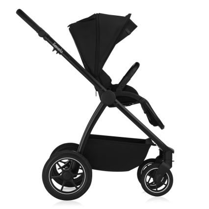 Lionelo - Combi-kinderwagen 3-in-1 MERIL Black Onyx