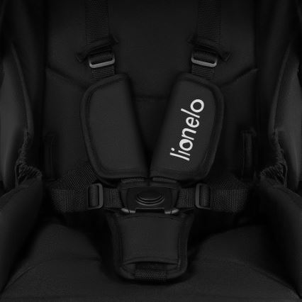 Lionelo - Combi-kinderwagen 3-in-1 MERIL Black Onyx