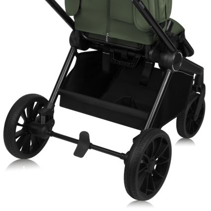 Lionelo - Combi-kinderwagen 3-in-1 MIKA PLUS Olijfgroen