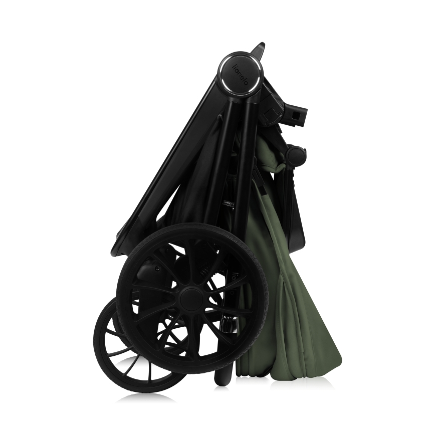 Lionelo - Combi-kinderwagen 3-in-1 MIKA PLUS Olijfgroen