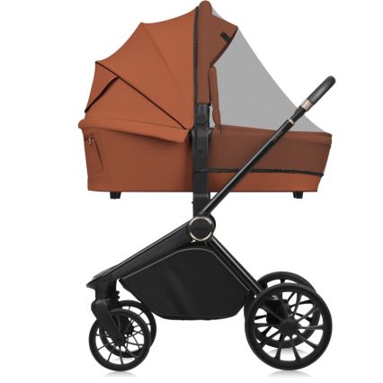Lionelo - Combikinderwagen 3-in-1 MIKA PLUS Roestbruin