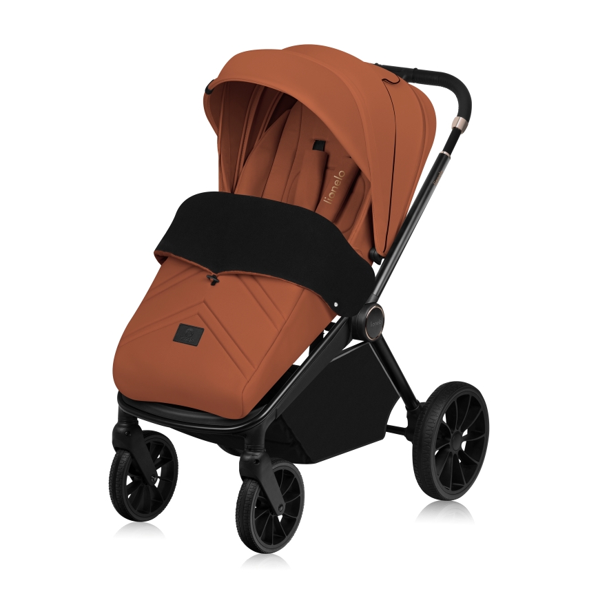 Lionelo - Combikinderwagen 3-in-1 MIKA PLUS Roestbruin