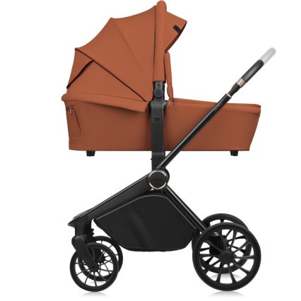 Lionelo - Combikinderwagen 3-in-1 MIKA PLUS Roestbruin