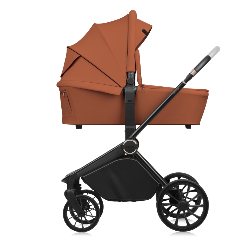 Lionelo - Combikinderwagen 3-in-1 MIKA PLUS Roestbruin