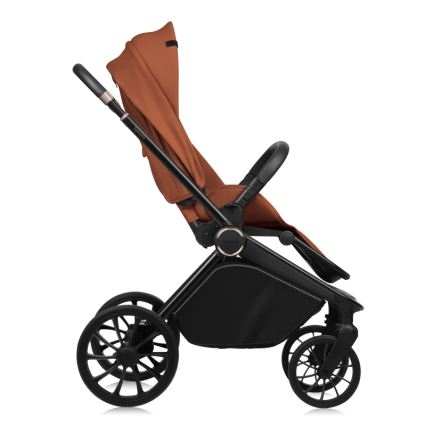 Lionelo - Combikinderwagen 3-in-1 MIKA PLUS Roestbruin