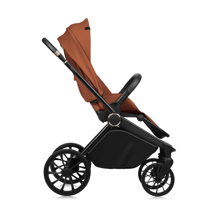 Lionelo - Combikinderwagen 3-in-1 MIKA PLUS Roestbruin