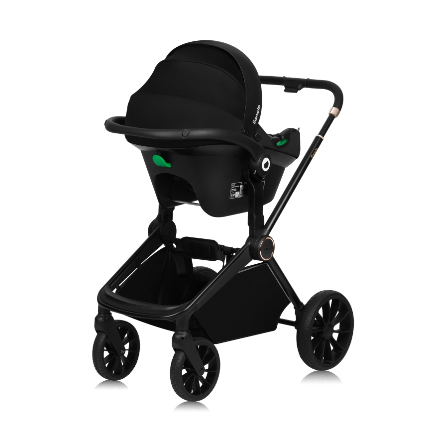 Lionelo - Combikinderwagen 3-in-1 MIKA PLUS Roestbruin