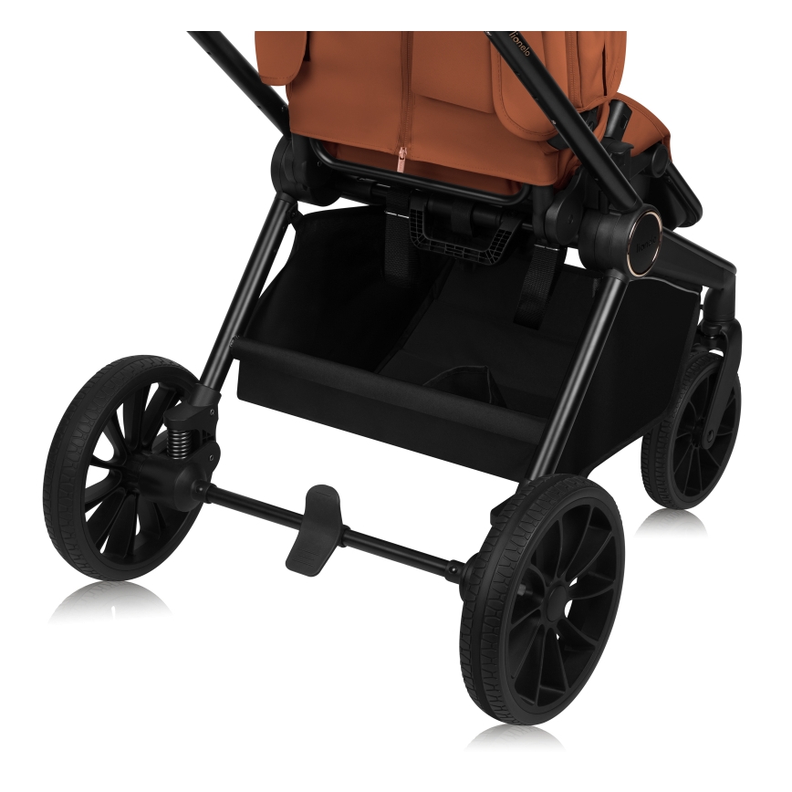Lionelo - Combikinderwagen 3-in-1 MIKA PLUS Roestbruin