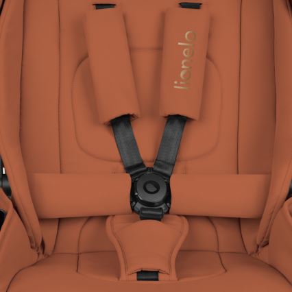 Lionelo - Combikinderwagen 3-in-1 MIKA PLUS Roestbruin