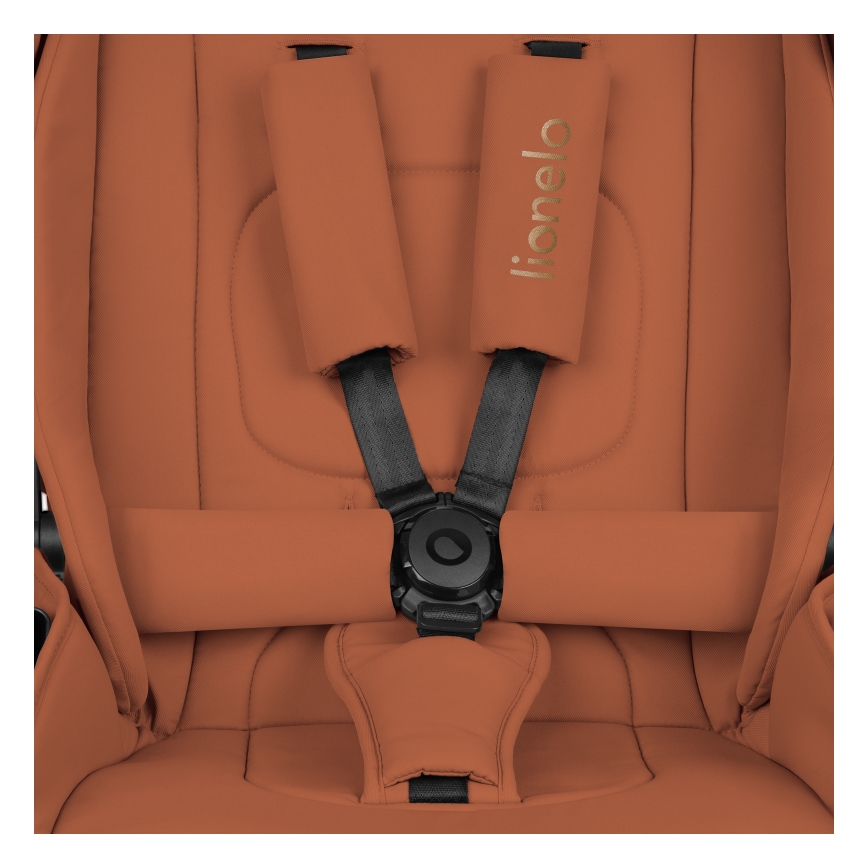 Lionelo - Combikinderwagen 3-in-1 MIKA PLUS Roestbruin