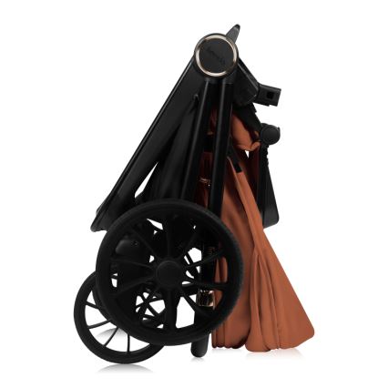 Lionelo - Combikinderwagen 3-in-1 MIKA PLUS Roestbruin