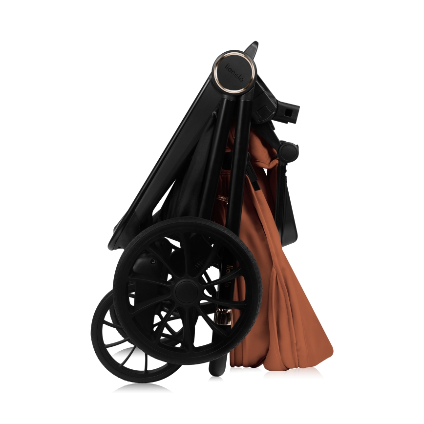 Lionelo - Combikinderwagen 3-in-1 MIKA PLUS Roestbruin