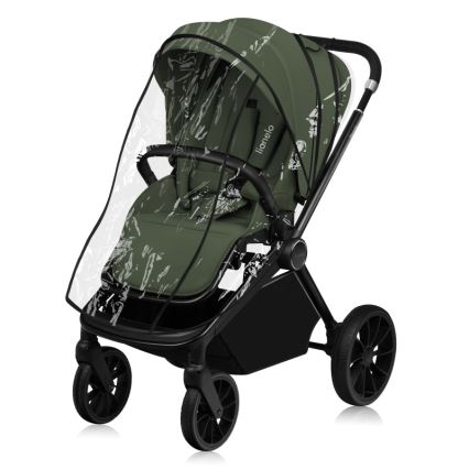 Lionelo - Combinatie 3-in-1 kinderwagen MIKA PLUS Olijfgroen