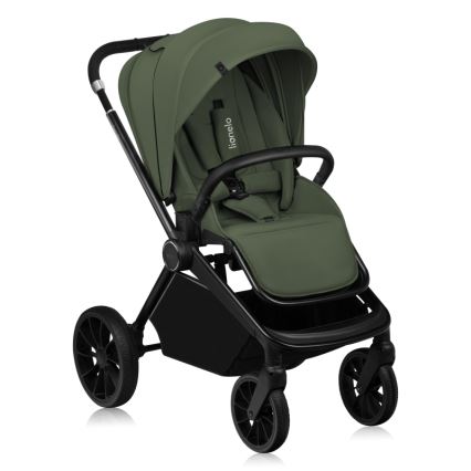 Lionelo - Combinatie 3-in-1 kinderwagen MIKA PLUS Olijfgroen