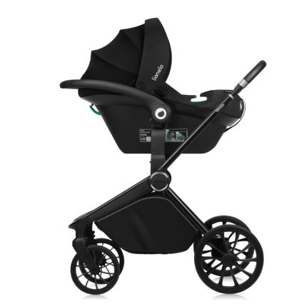 Lionelo - Combinatie 3-in-1 kinderwagen MIKA PLUS Olijfgroen