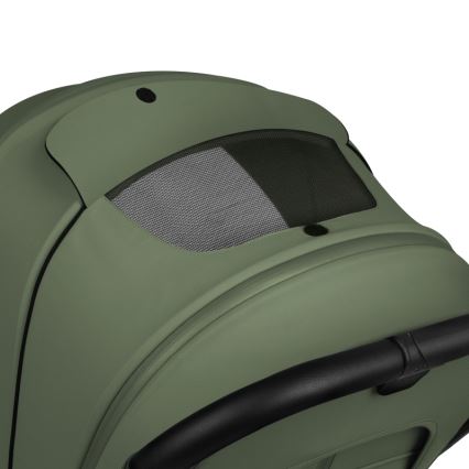 Lionelo - Combinatie 3-in-1 kinderwagen MIKA PLUS Olijfgroen