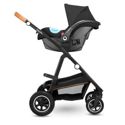 Lionelo - Combinatiekinderwagen 2-in-1 AMBER Grijs Grafiet