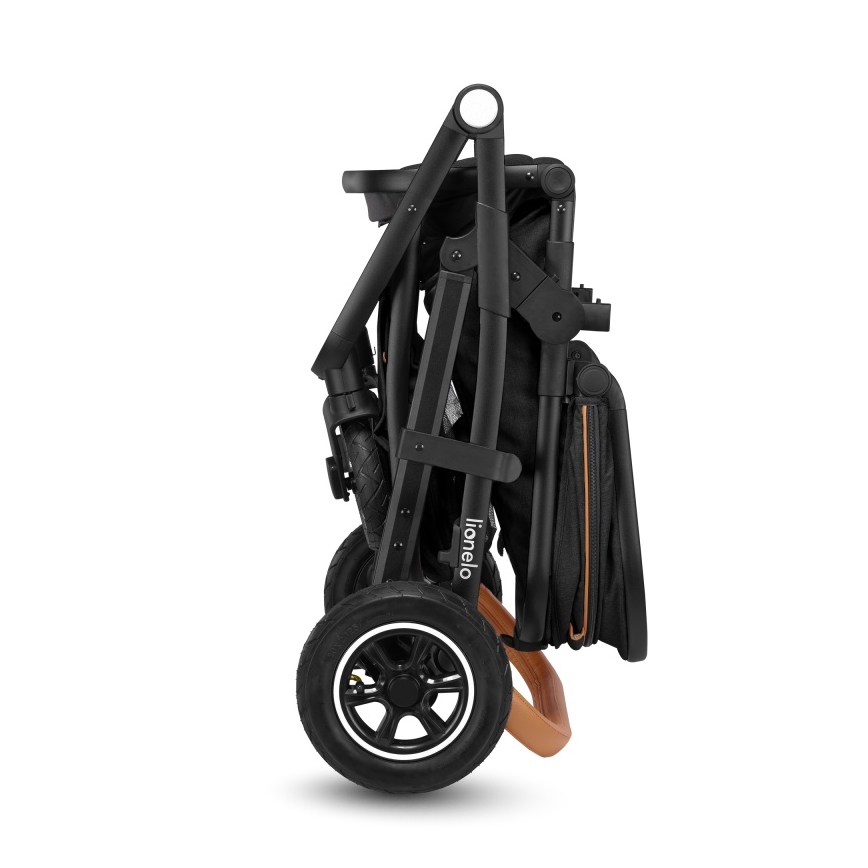 Lionelo - Combinatiekinderwagen 2-in-1 AMBER Grijs Grafiet