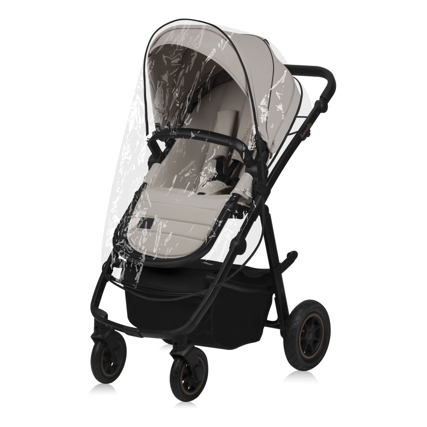 Lionelo - Combinatiekinderwagen 2-in-1 AMBER PLUS Beige Zand