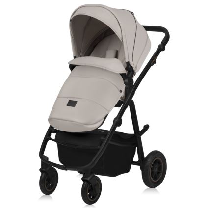 Lionelo - Combinatiekinderwagen 2-in-1 AMBER PLUS Beige Zand