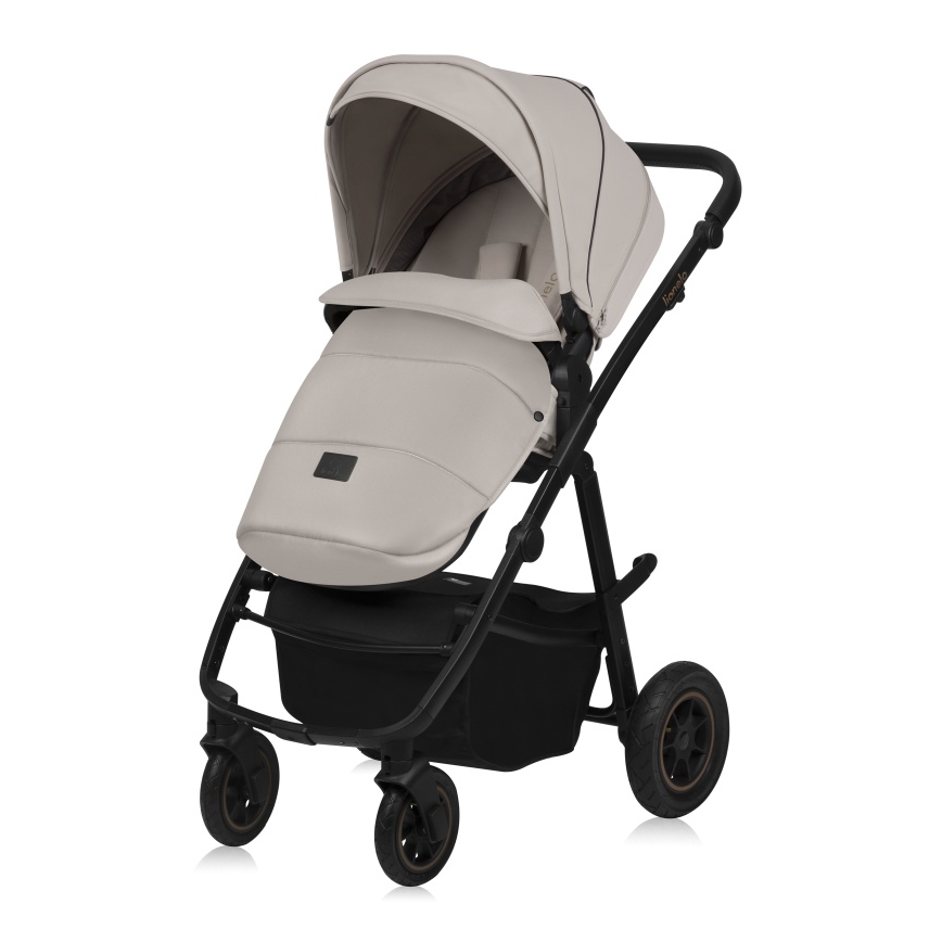 Lionelo - Combinatiekinderwagen 2-in-1 AMBER PLUS Beige Zand