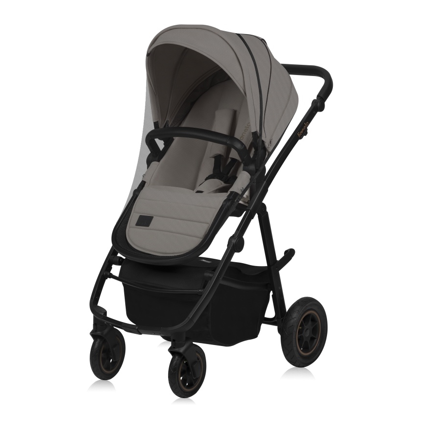 Lionelo - Combinatiekinderwagen 2-in-1 AMBER PLUS Beige Zand