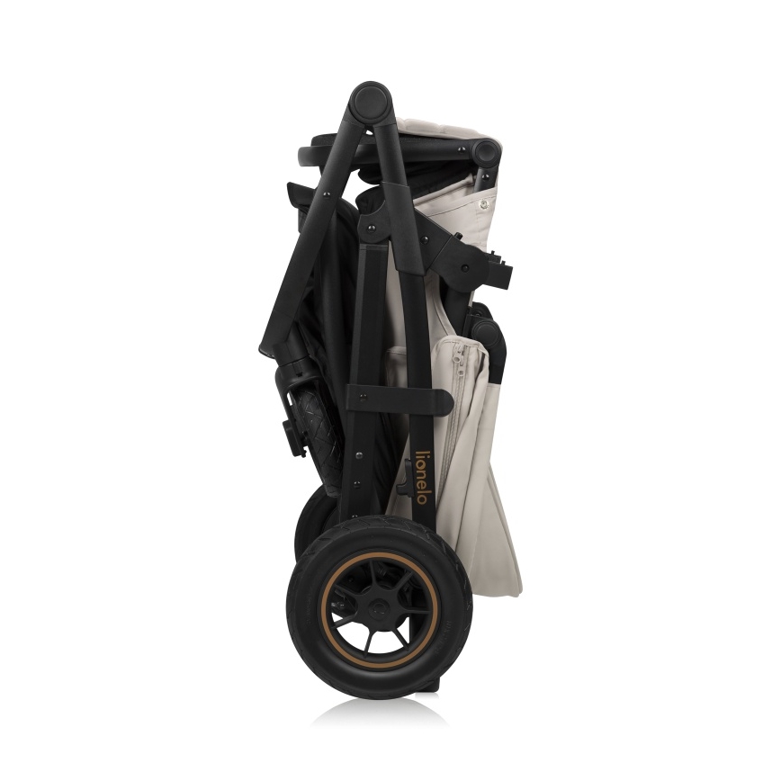 Lionelo - Combinatiekinderwagen 2-in-1 AMBER PLUS Beige Zand