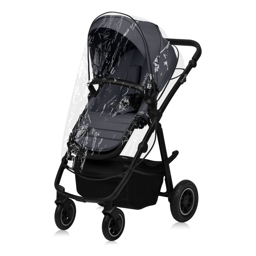 Lionelo - Combinatiekinderwagen 2-in-1 AMBER PLUS Grijs Grafiet