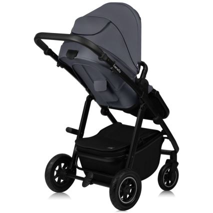 Lionelo - Combinatiekinderwagen 2-in-1 AMBER PLUS Grijs Grafiet