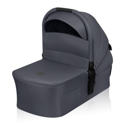 Lionelo - Combinatiekinderwagen 2-in-1 AMBER PLUS Grijs Grafiet