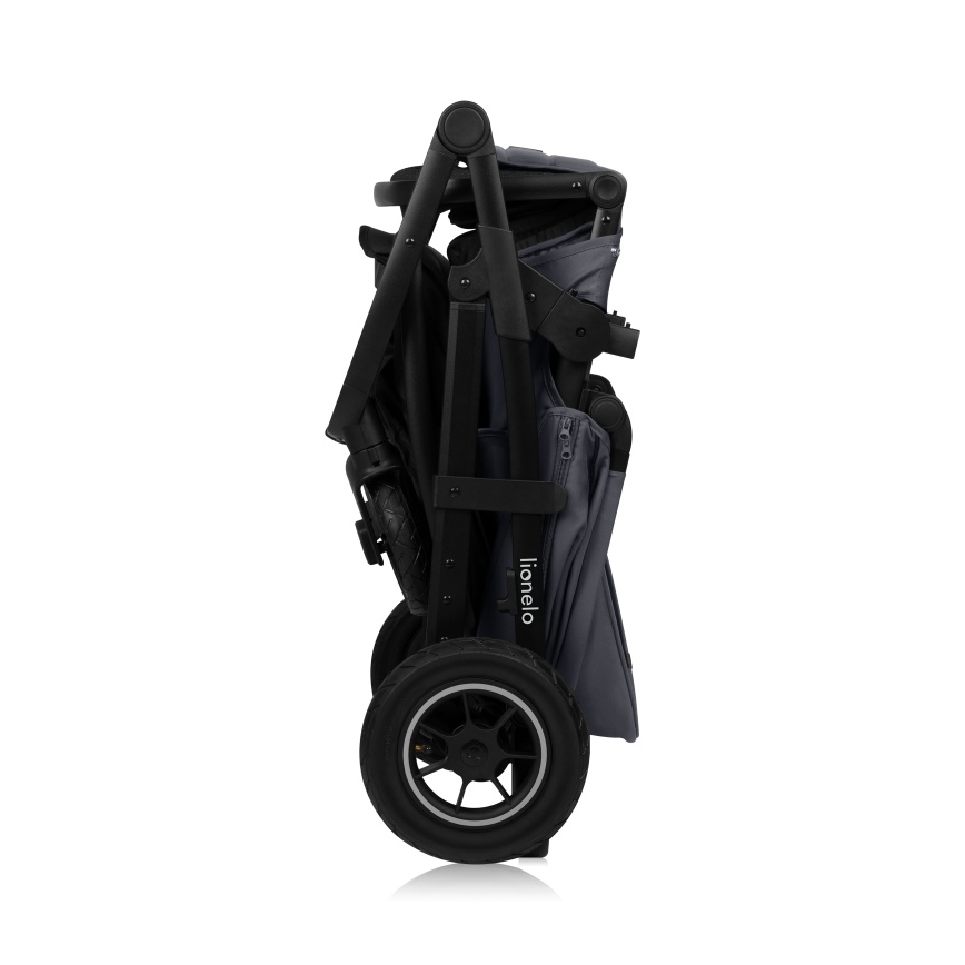 Lionelo - Combinatiekinderwagen 2-in-1 AMBER PLUS Grijs Grafiet