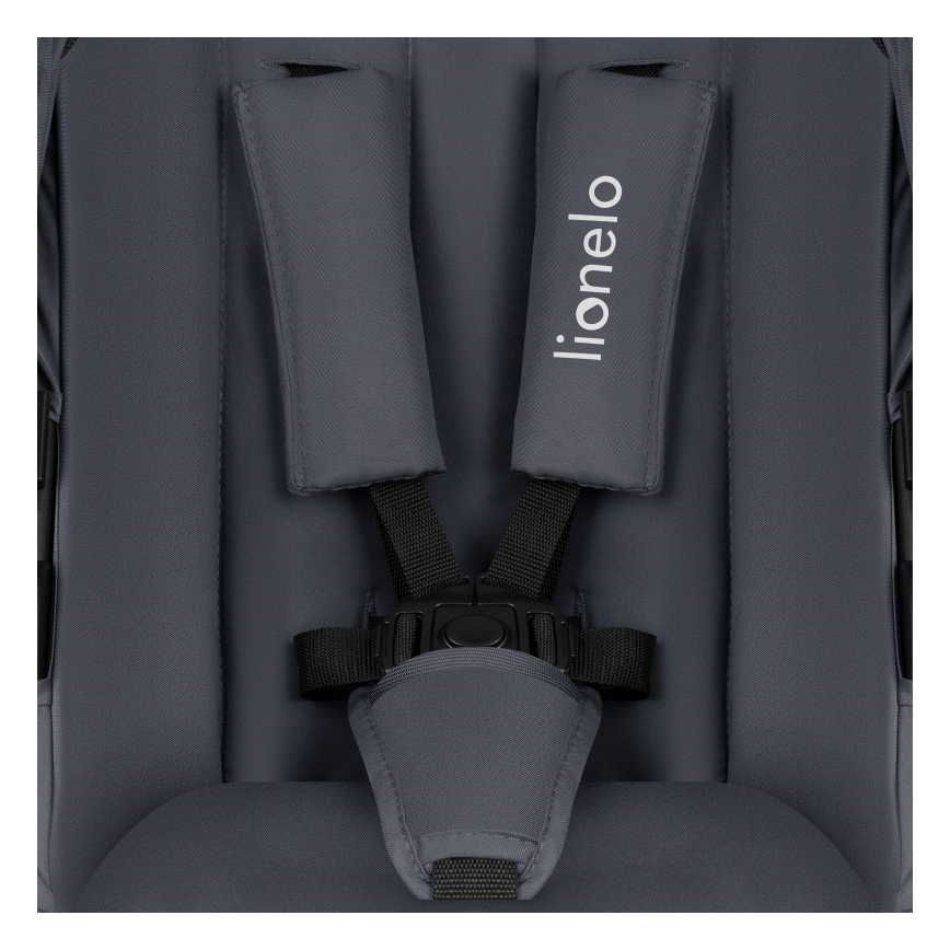 Lionelo - Combinatiekinderwagen 2-in-1 AMBER PLUS Grijs Grafiet