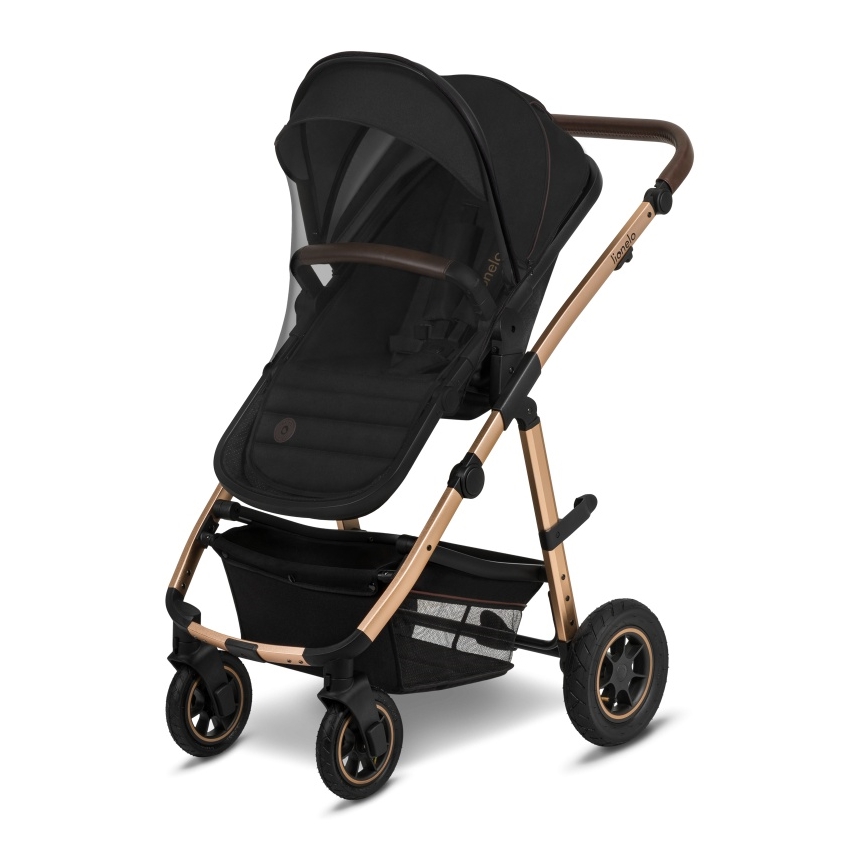 Lionelo - Combinatiekinderwagen 2-in-1 AMBER Zwart Onyx