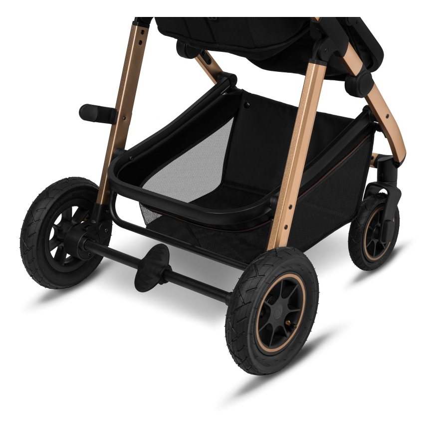 Lionelo - Combinatiekinderwagen 2-in-1 AMBER Zwart Onyx