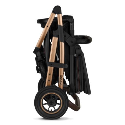 Lionelo - Combinatiekinderwagen 2-in-1 AMBER Zwart Onyx