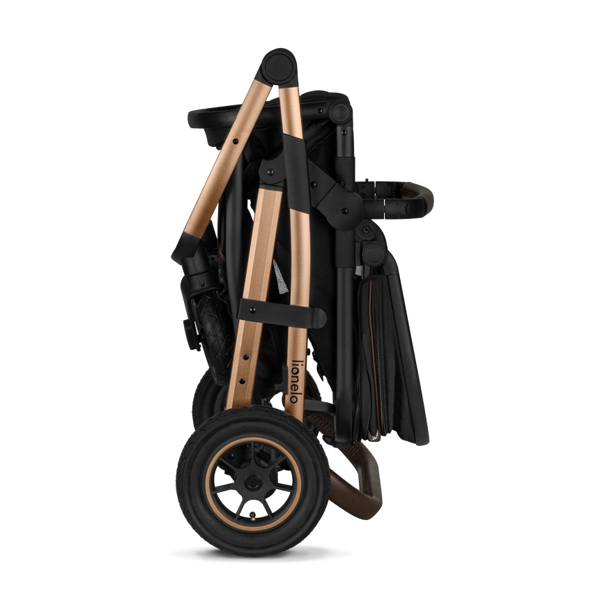 Lionelo - Combinatiekinderwagen 2-in-1 AMBER Zwart Onyx