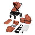 Lionelo - Combinatiekinderwagen 2-in-1 LAYLA Bruin (roestkleurig)