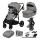Lionelo - Combinatiekinderwagen 2-in-1 MARI TOUR Grey Stone