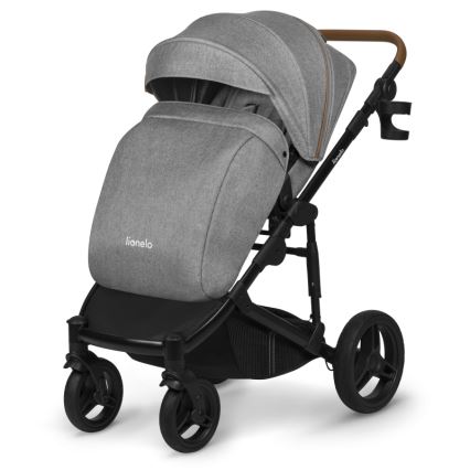 Lionelo - Combinatiekinderwagen 2-in-1 MARI TOUR Grey Stone