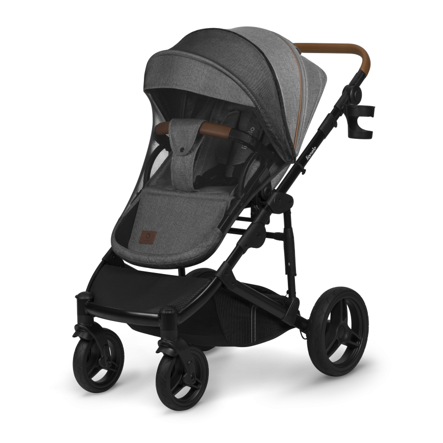Lionelo - Combinatiekinderwagen 2-in-1 MARI TOUR Grey Stone