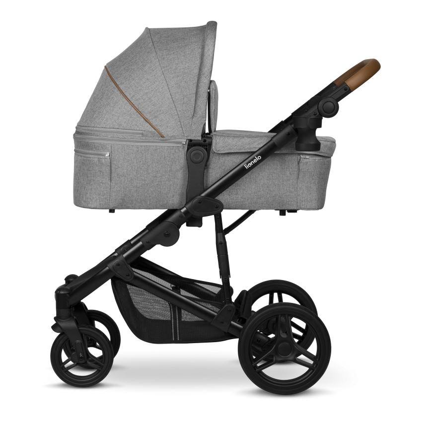 Lionelo - Combinatiekinderwagen 2-in-1 MARI TOUR Grey Stone