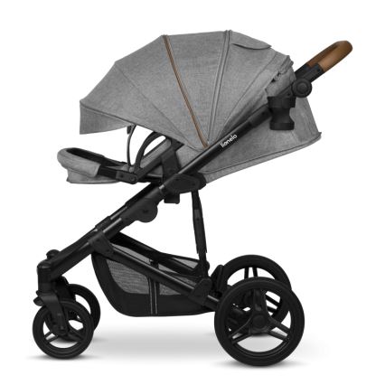 Lionelo - Combinatiekinderwagen 2-in-1 MARI TOUR Grey Stone