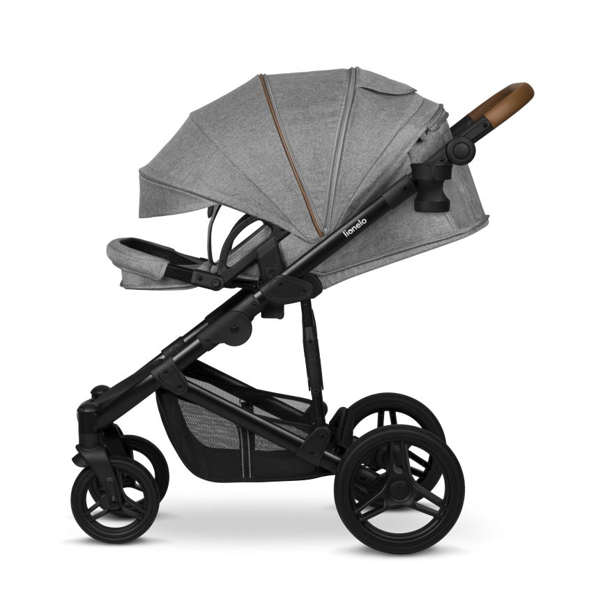 Lionelo - Combinatiekinderwagen 2-in-1 MARI TOUR Grey Stone