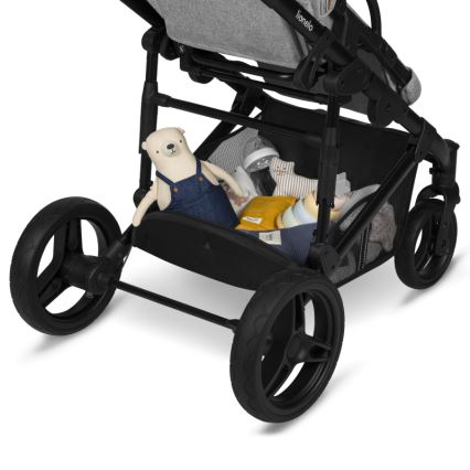 Lionelo - Combinatiekinderwagen 2-in-1 MARI TOUR Grey Stone