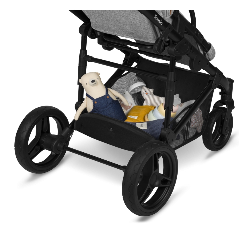 Lionelo - Combinatiekinderwagen 2-in-1 MARI TOUR Grey Stone