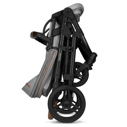 Lionelo - Combinatiekinderwagen 2-in-1 MARI TOUR Grey Stone